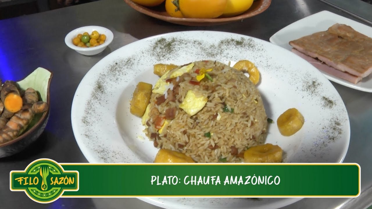 ARROZ CHAUFA REGIONAL CON CECINA Y CHORIZO AMAZÓNICO | FILO & SAZÓN