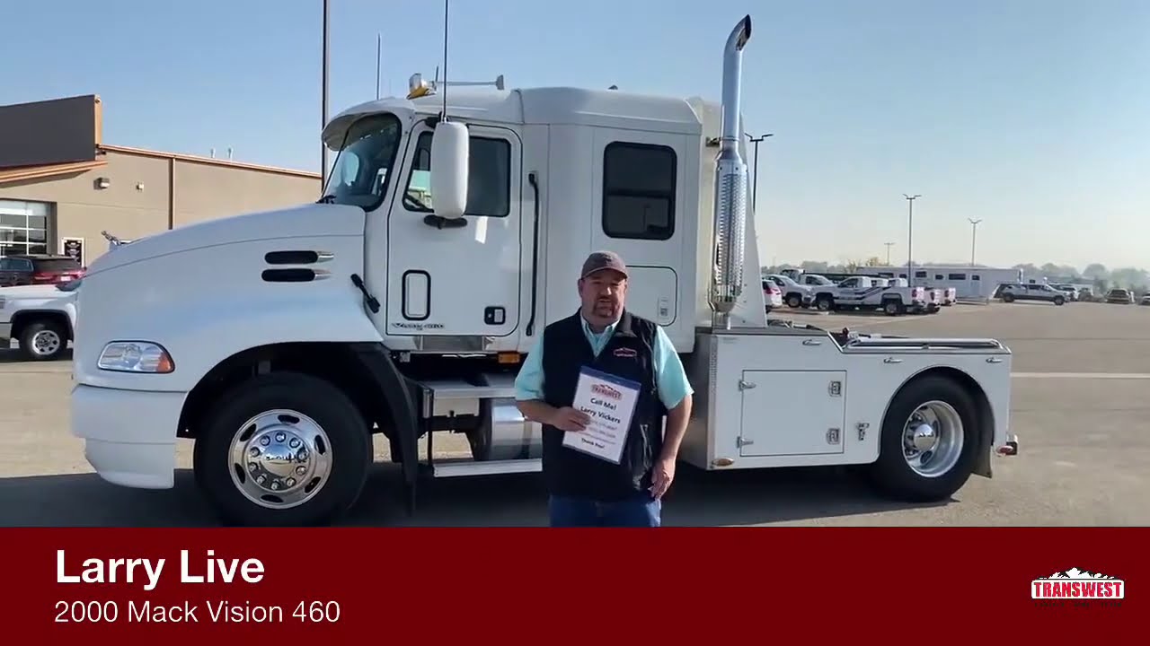 Transwest Truck Trailer RV Live with a 2000 Mack Vision 460