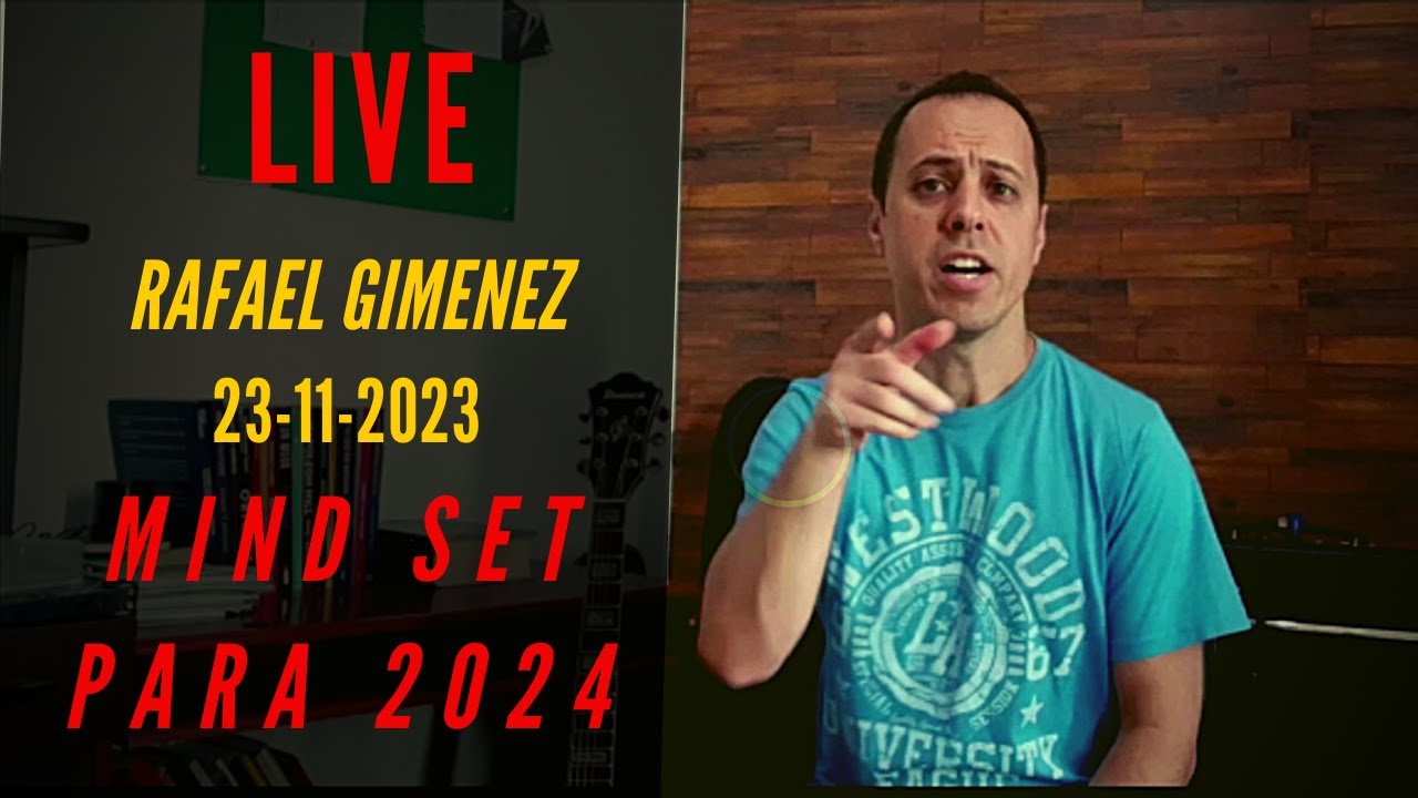 LIVE - Relâmpago | Como destravar os estudos de guitarra em 2024 - MIND SET