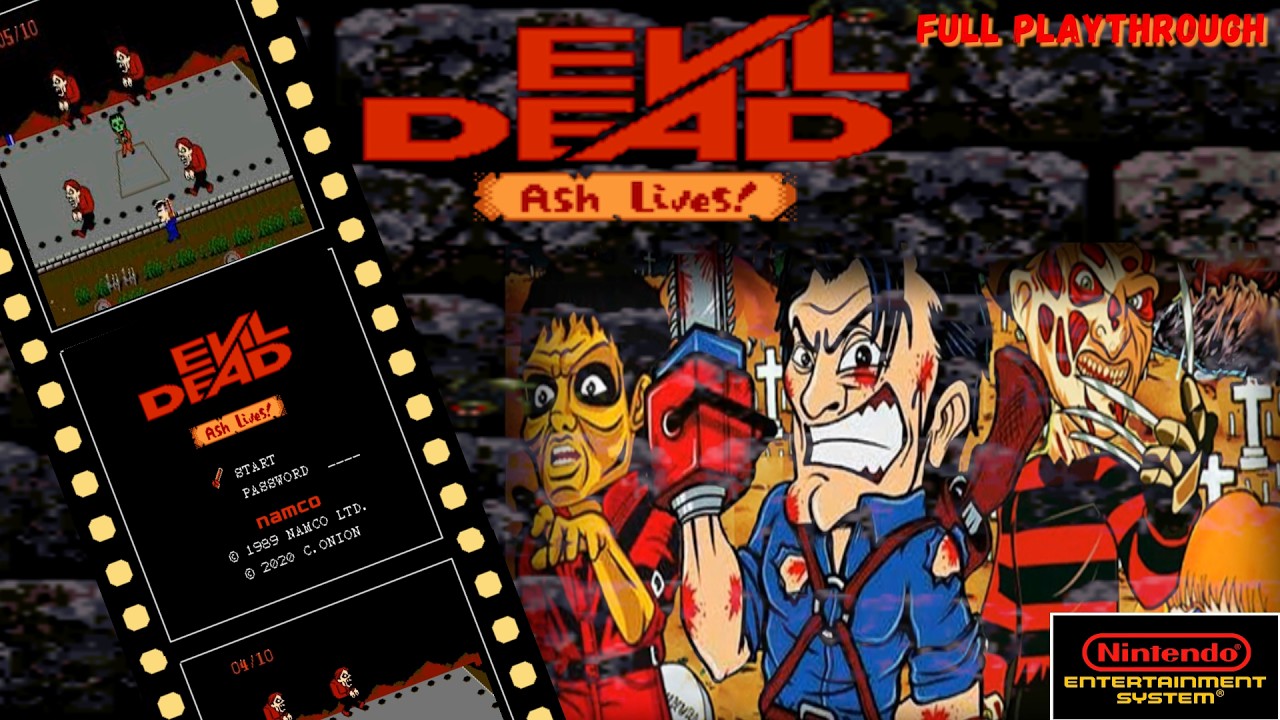 Зловещие мертвецы: Эш жив!! (NES) Splatterhouse Wanpaku Grafitti Hack