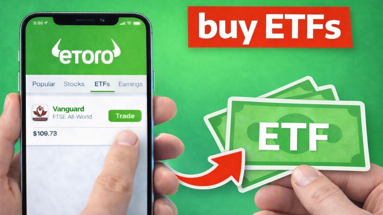 How to Buy ETFs Using eToro (ETF Investing Tutorial for Beginners)