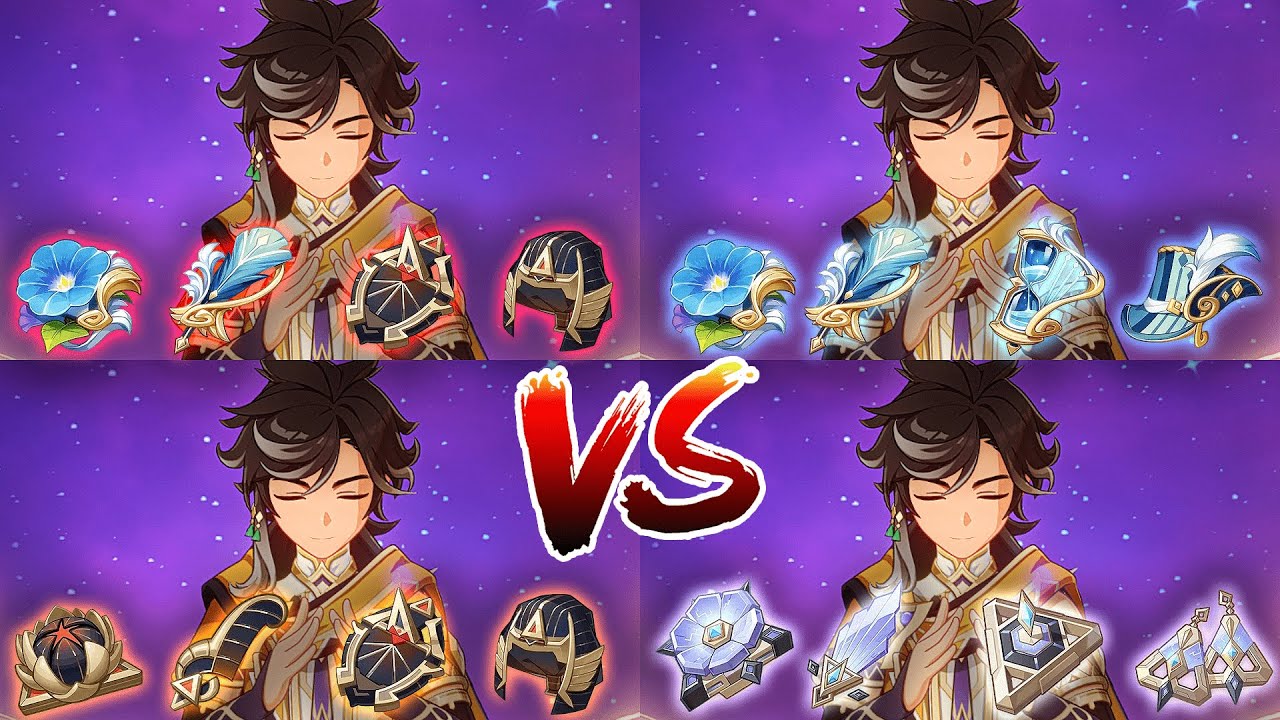 Sethos Artifact Comparison [Wanderer&rsquo;s Troupe / Gilded Dreams / Desert Pavilion Chronicle] Genshin