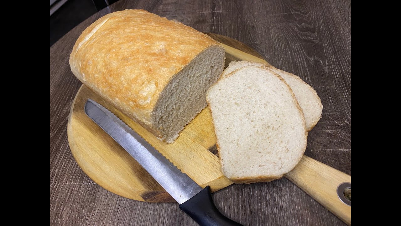 Pain Blanc Maison, Pain de Ménage super facile, Sans Robot. Idéal pour Débutant/Homemade Bread 2023