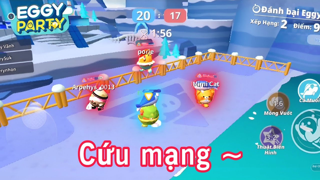Eggy Party - Team Very Này Mạnh Quá, Mạnh Ai Nấy Lo Luôn !! Suýt thì Thua