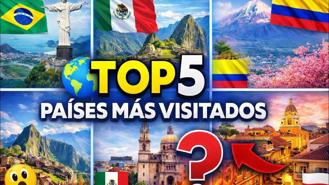 ✈️ Estos Son los 5 Países Más Turísticos de Latinoamérica en 2026 🌎🚀