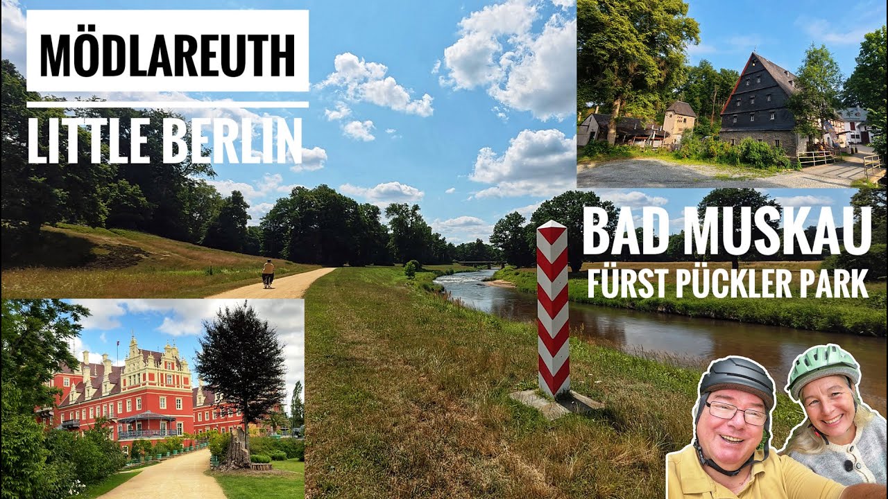 #209: Go East - Mödlareuth (Little Berlin), Fürst Pückler Park in Bad Muskau und ein Sturz vom Rad