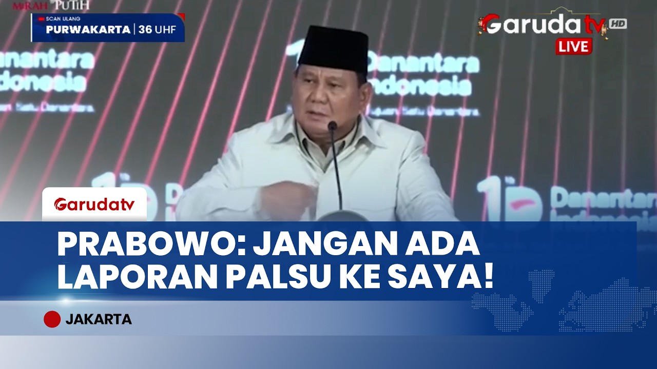 Teguran Keras Presiden Prabowo: Puas dengan Danantara, Tapi Jangan Pernah Beri Laporan Palsu ke Saya