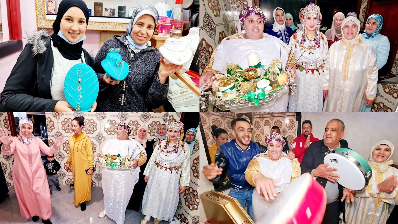 رشيدة أو حفصة حبسو الحفلة🤚أو مخلاوهاش تكمل أو فاجأو تيتيش أو ضياف🎁كلشي بقى معجب علاش🤔😃