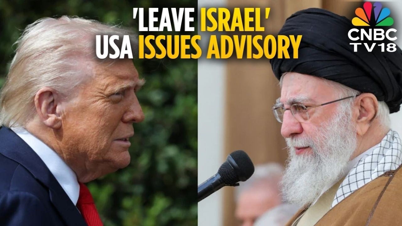 U.S. Orders Non-Essential Personnel To Leave Israel Amid Rising Iran Tensions | N18G | CNBC TV18