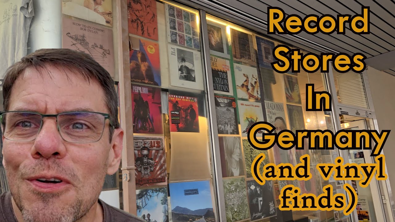 German Record Stores in Hamburg & Frankfurt with Vinyl Finds
