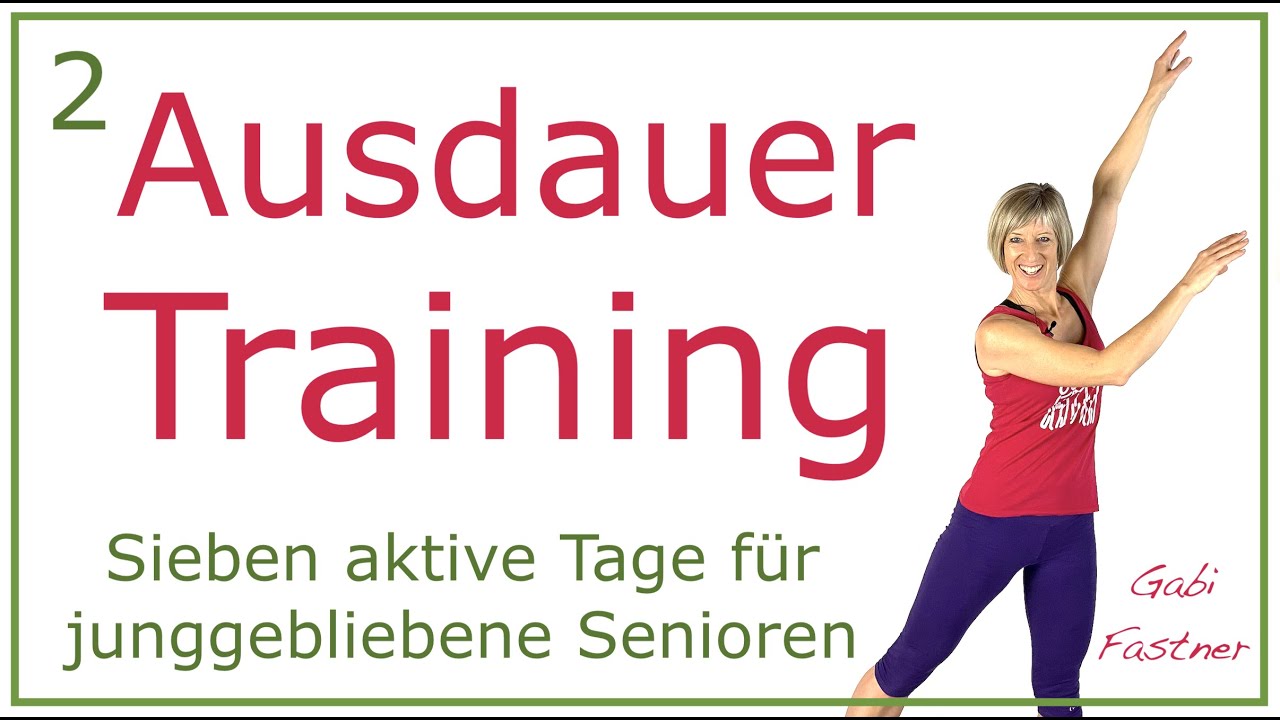 2von7🔅26 min. Ausdauer Training für junggebliebene Senioren | ohne Geräte