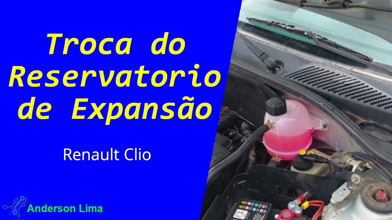 Trocando o Reservatorio de Expansão do Renault Clio
