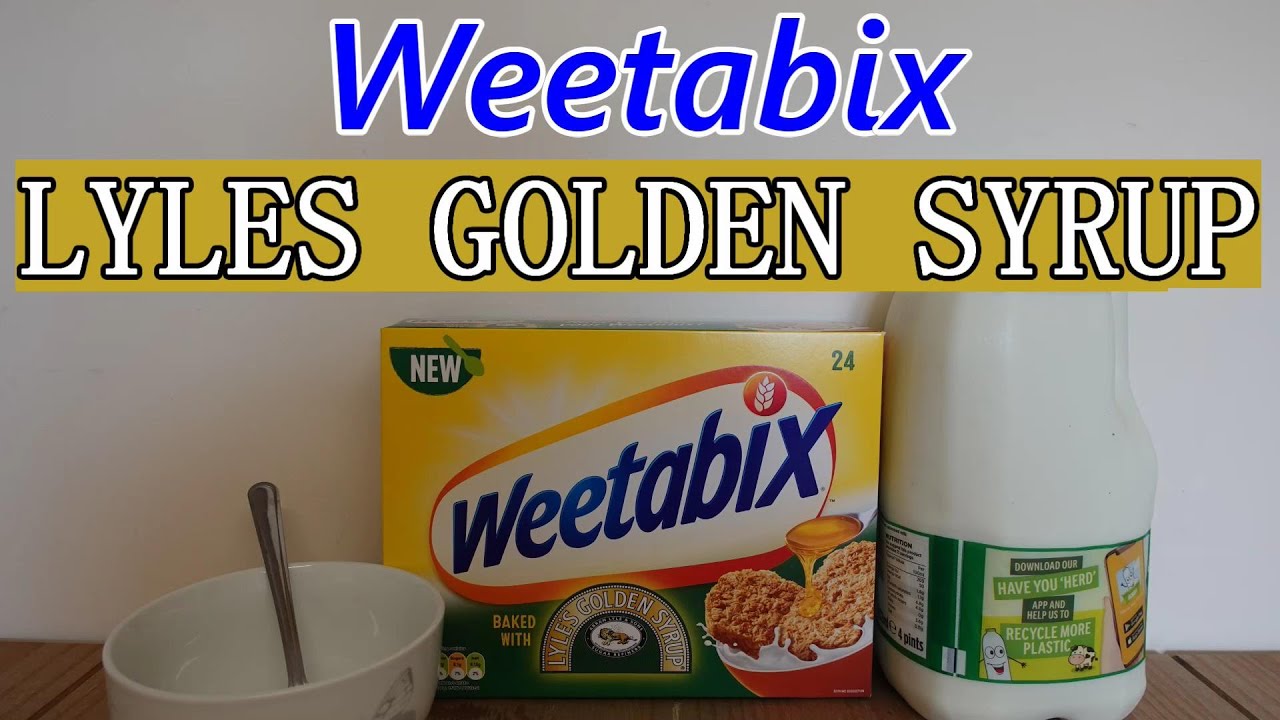 NEW Weetabix baked with Lyle's Golden Syrup
