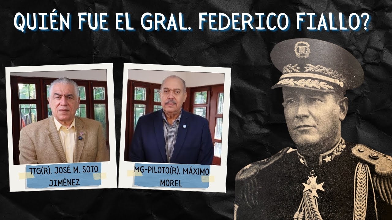 El Gral. Federico Fiallo quien estuvo con Trujillo desde sus inicios en la Guardia Nacional.  