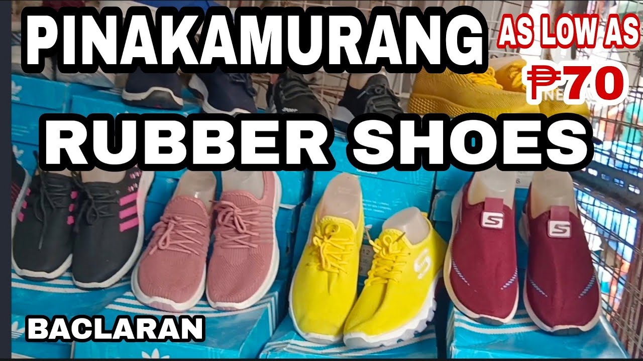 SUPPLIER NG PINAKAMURANG RUBBER SHOES ADULT/KIDS BACLARAN#parkave.street #pasaycity