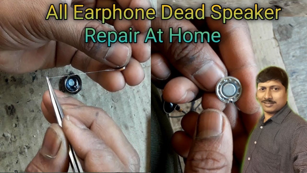 Earphone Repair at Home | How To Repair Earphone Speaker Coil | Earphone Speaker Coil Cut Solution