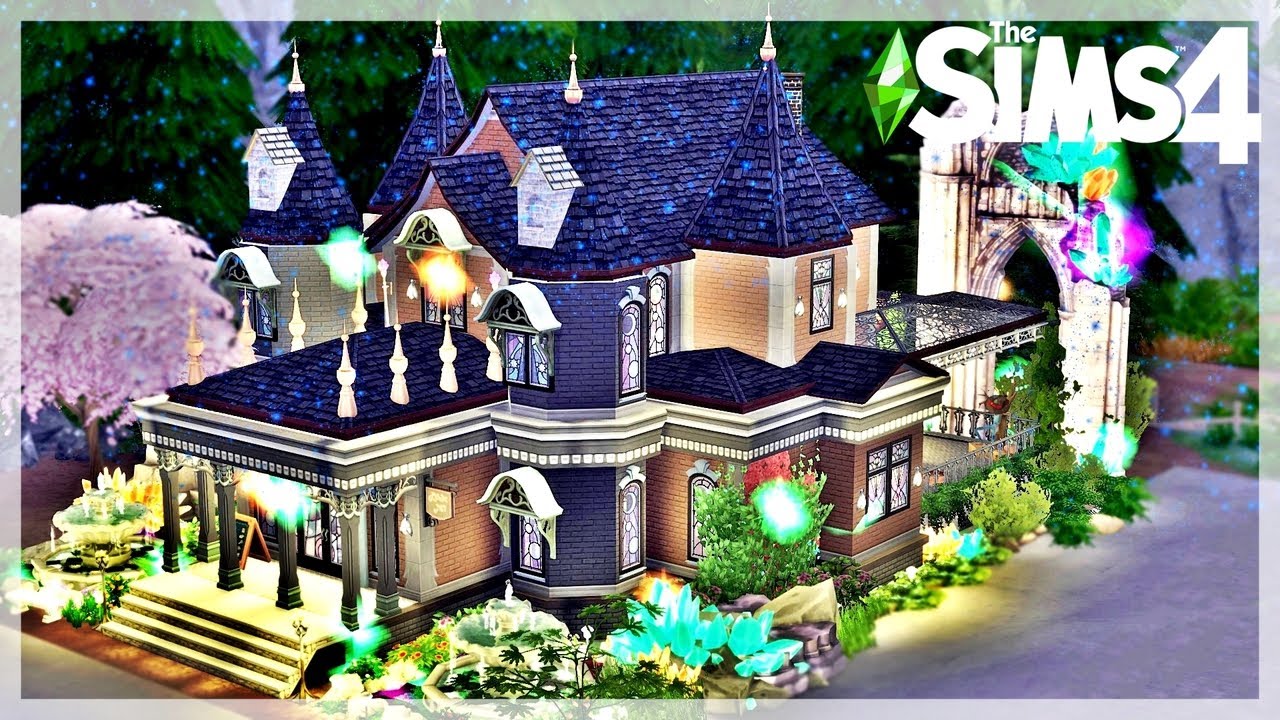 🌺 Witch & Wizard bar 🧙&zwj;♀️🧙&zwj;♂️ The Sims 4 Speed build (NO CC) 🌺