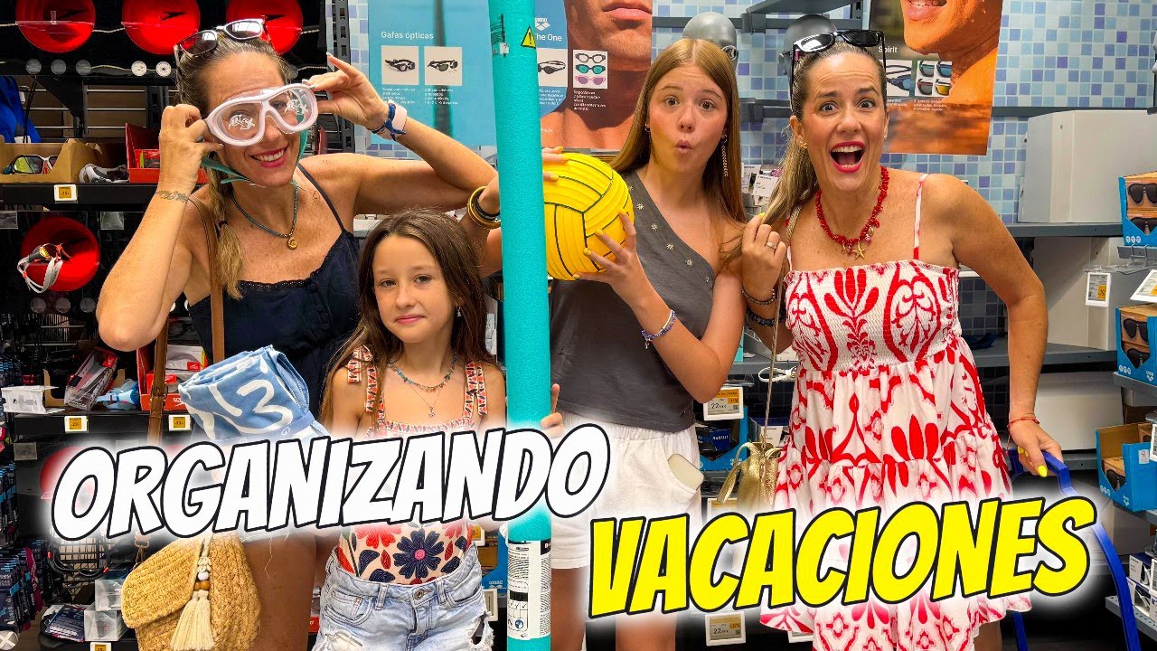 ORGANIZANDO NUESTRAS VACACIONES CON NUESTRAS HIJAS! DOBLE TWINS