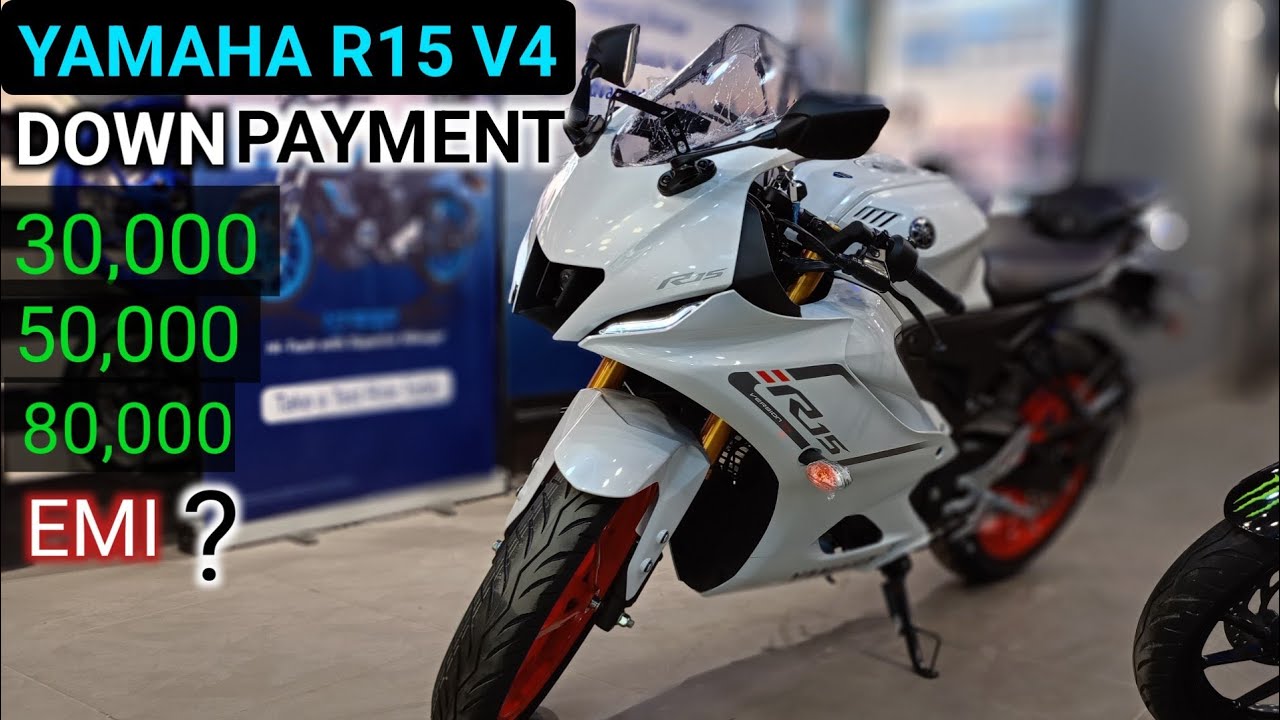 Yamaha R15 V4 Racing Finance details Review Down Payment | EMI Details | Loan Price