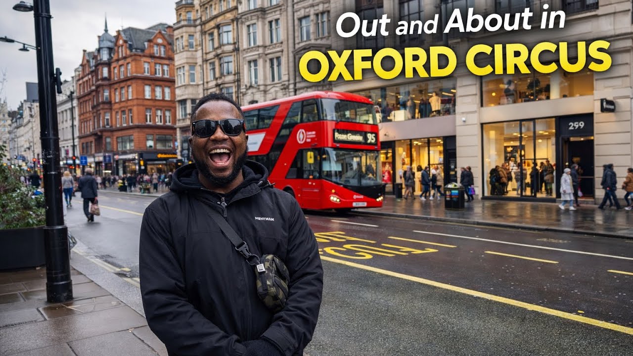 Out and About in OXFORD CIRCUS LONDON