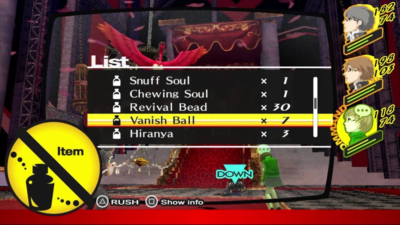 Persona 4 Golden Boss Shadow Yukiko [Very Hard]