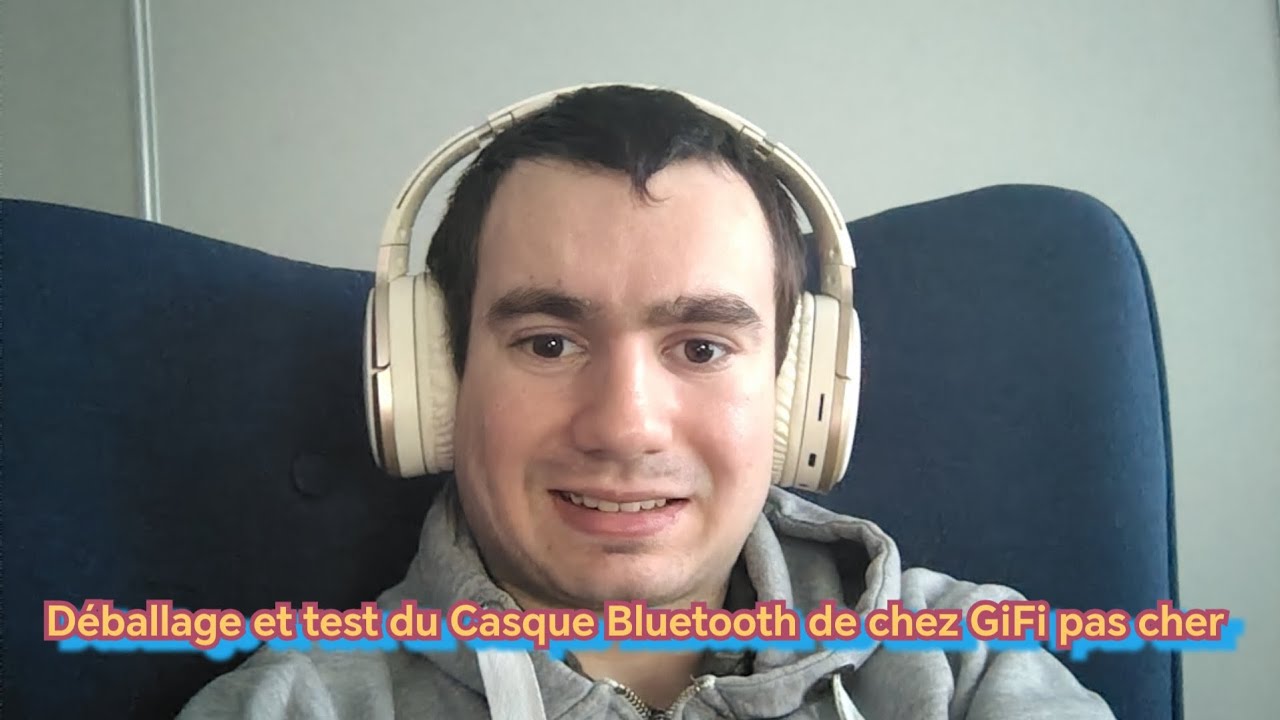 Déballage et test d'un casque Bluetooth pas cher de chez GiFi (Homday Xpert)-Tom_tech and news FR