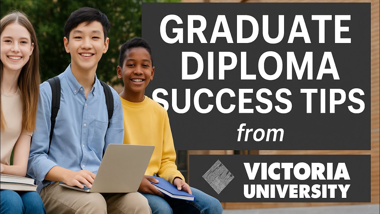 Study Tips for Graduate Diploma Students | VU 2025 Success Guide #australia #education