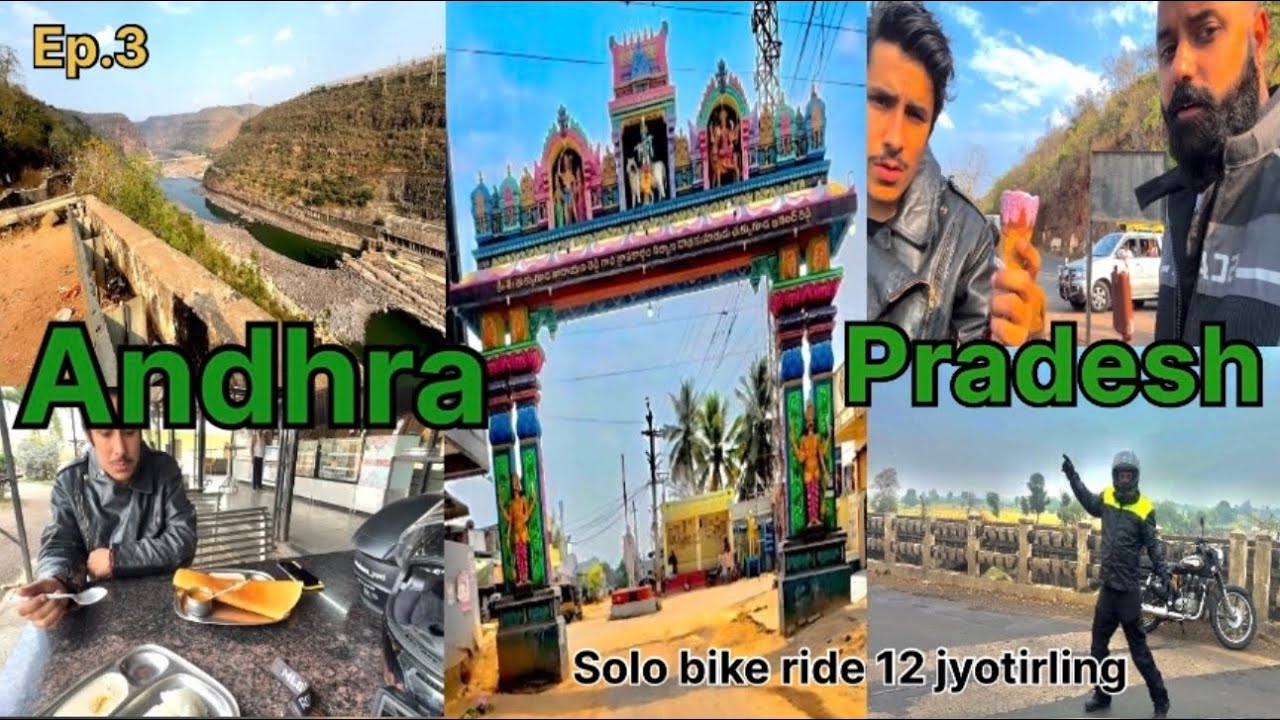 Andhra Pradesh 2 Jyotirling | Solo Bike Ride Ep.03 #solo #ride #jyotirling #lordshiva #vlog  244