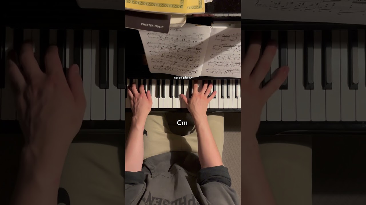 Salsa Piano #piano #pianomusic #chordprogression #pianolesson