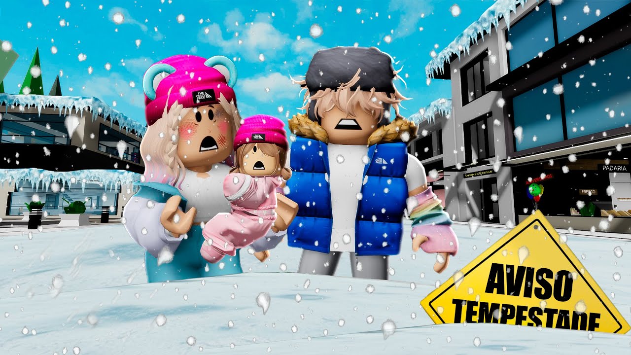 NOSSA FAMÍLIA SOBREVIVEU A TEMPESTADE DE NEVE em BROOKHAVEN