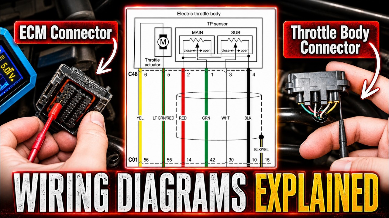 Automotive Wiring Diagram Breakdown | Locate Pins, Trace Wires & Fix Electrical Issues Fast | Suzuki