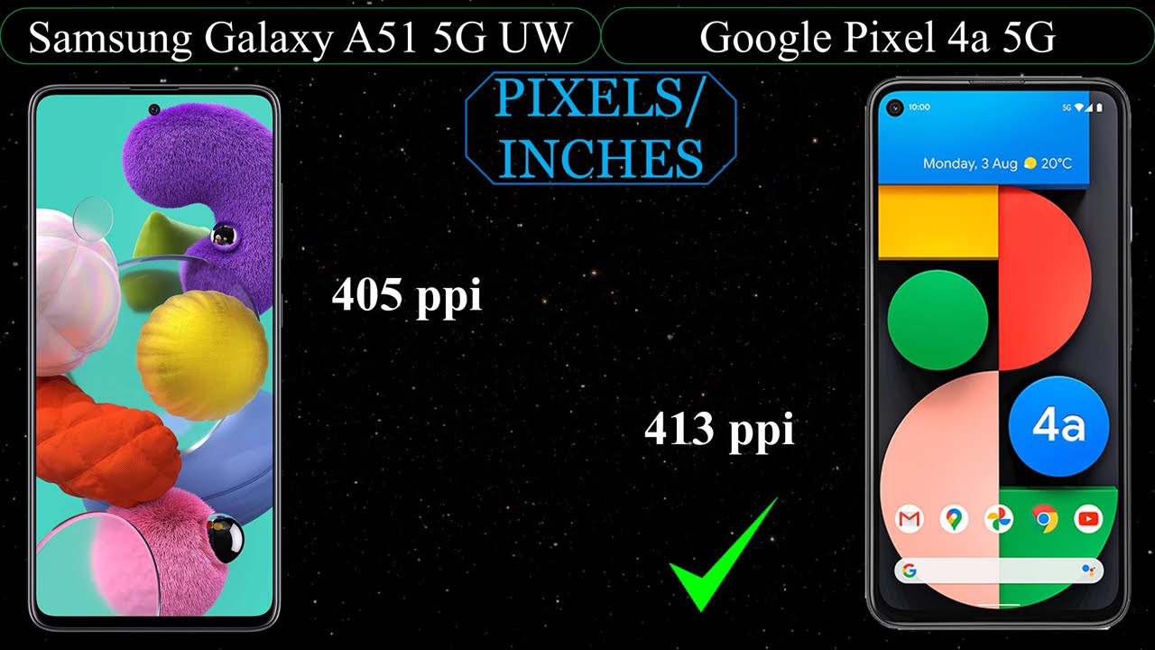 Is Samsung Galaxy A51 5G UW vs Google Pixel 4a 5G? Find it out? | Smart Pro |