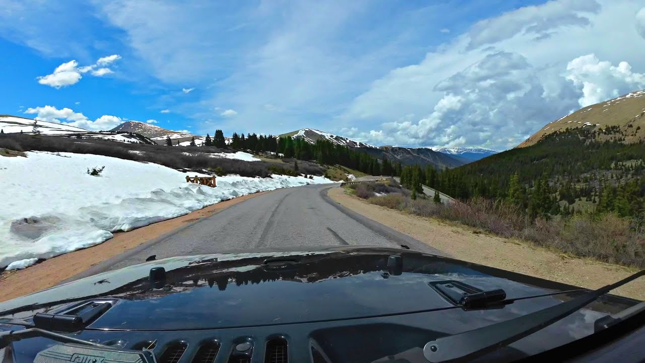Colorado Rocky Mountain Scenic Driving Denver to Guanella Pass: Urban to Nature | 4K Hyperlapse