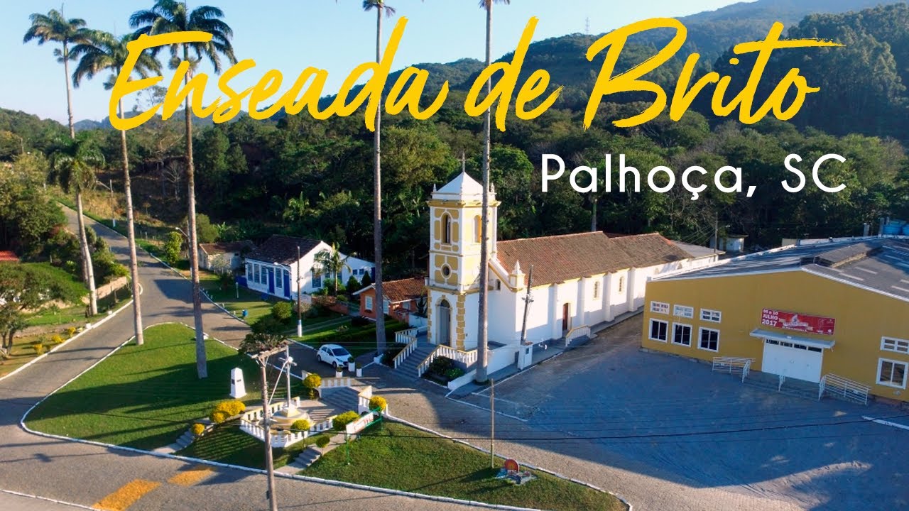Enseada de Brito, timelapse da estrada, praia, centrinho e arredores
