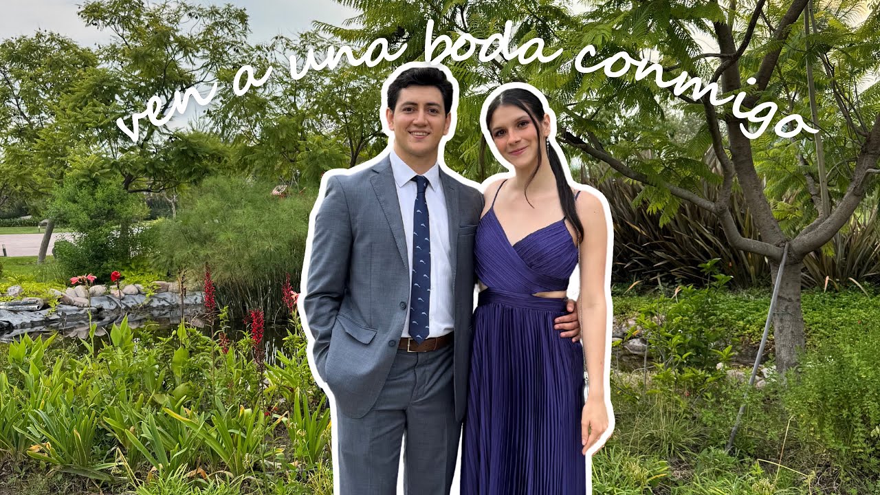 me arreglé como invitada a una boda✨(GRWM + Vlog completo)