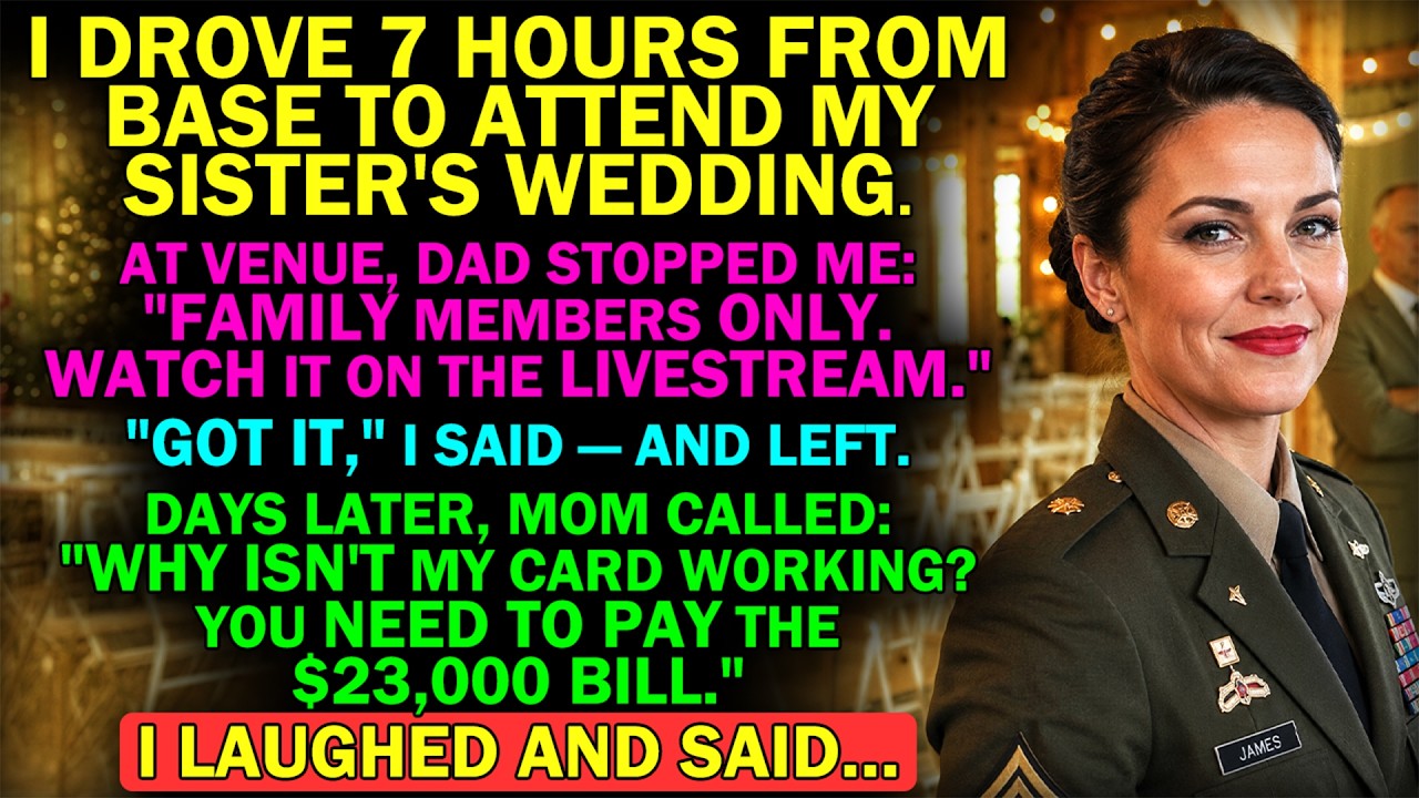 My Parents Blocked Me From My Sister's Wedding &mdash; So I Showed Them What Family Really Costs