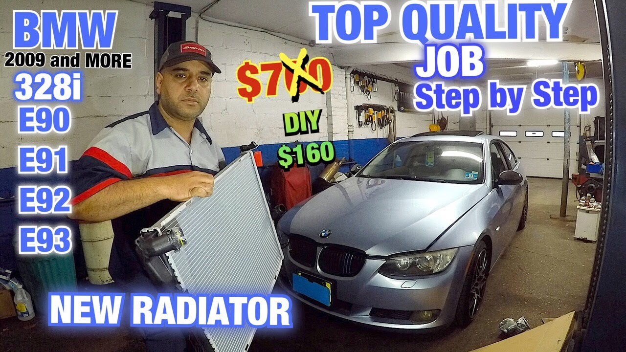 BMW 3 Series Radiator Replacement