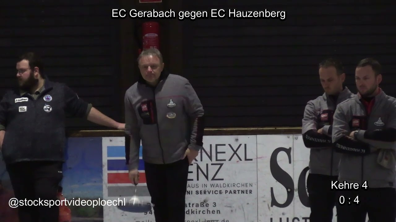 Stocksport Ladler Cup 2024 Waldkirchen EC Gerabach gegen EC Hauzenberg