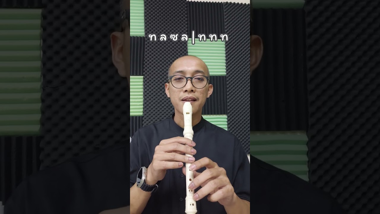 สอนขลุ่ยรีคอร์เดอร์ เพลงหนูมาลี อย่างง่ายๆ 