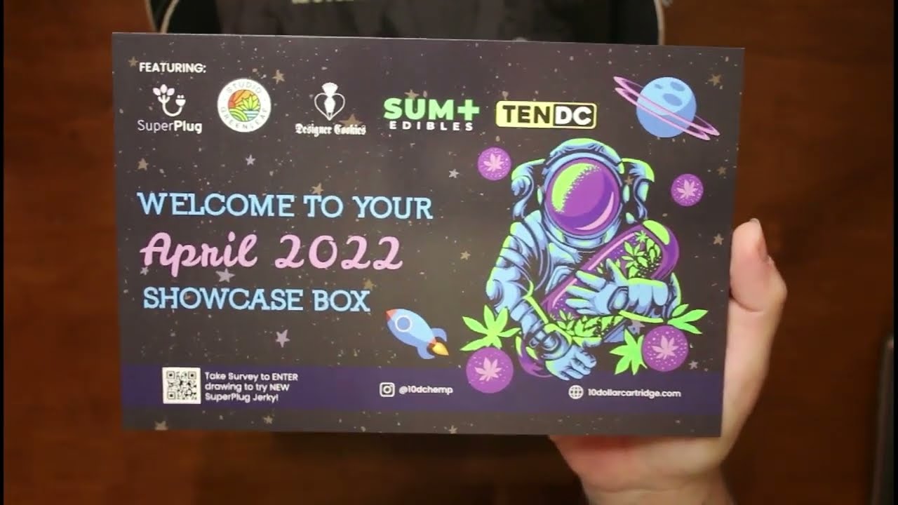 Unboxing 10 Dollar Cart (TenDC) April 2022 Box! #Delta8 #TenDC #CBD