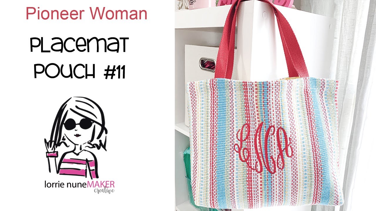Placemat Project 11 - Beginner Friendly - Super Easy! - Ricoma EM1010