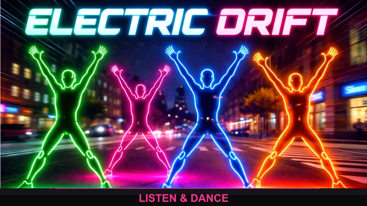 Electric Drift 1 (Jim) | Melodic Electronic • Neon Dance Visuals
