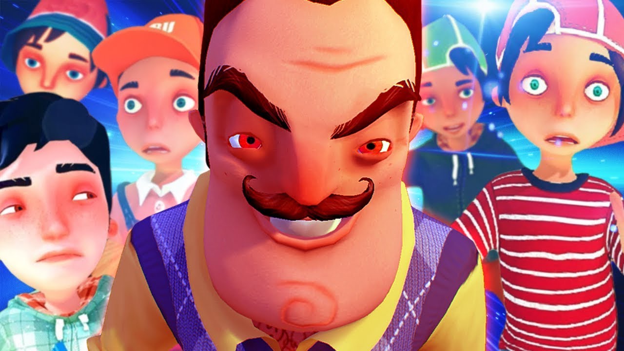 5 DZIECI vs. NEIGHBOR! | Secret Neighbor /w Weza + Paczka Fajnych Youtuberów