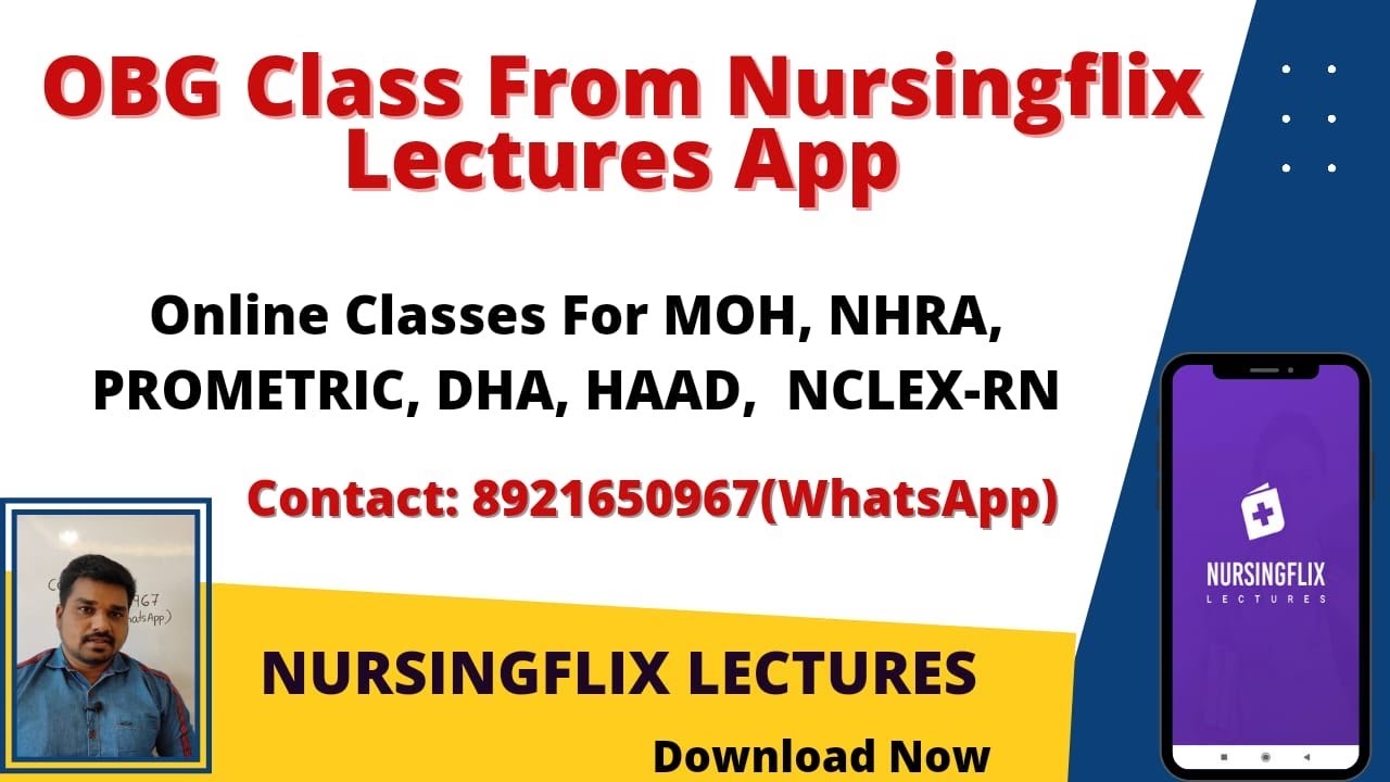 OBG Class From Nursingflix Lectures App