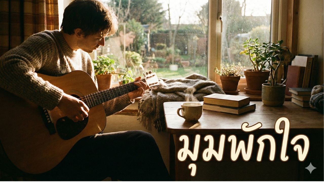 มุมพักใจ -เหนื่อยไหมคนเก่ง? แวะมาพักใจฟังเพลงนี้กันก่อนนะ 🎧