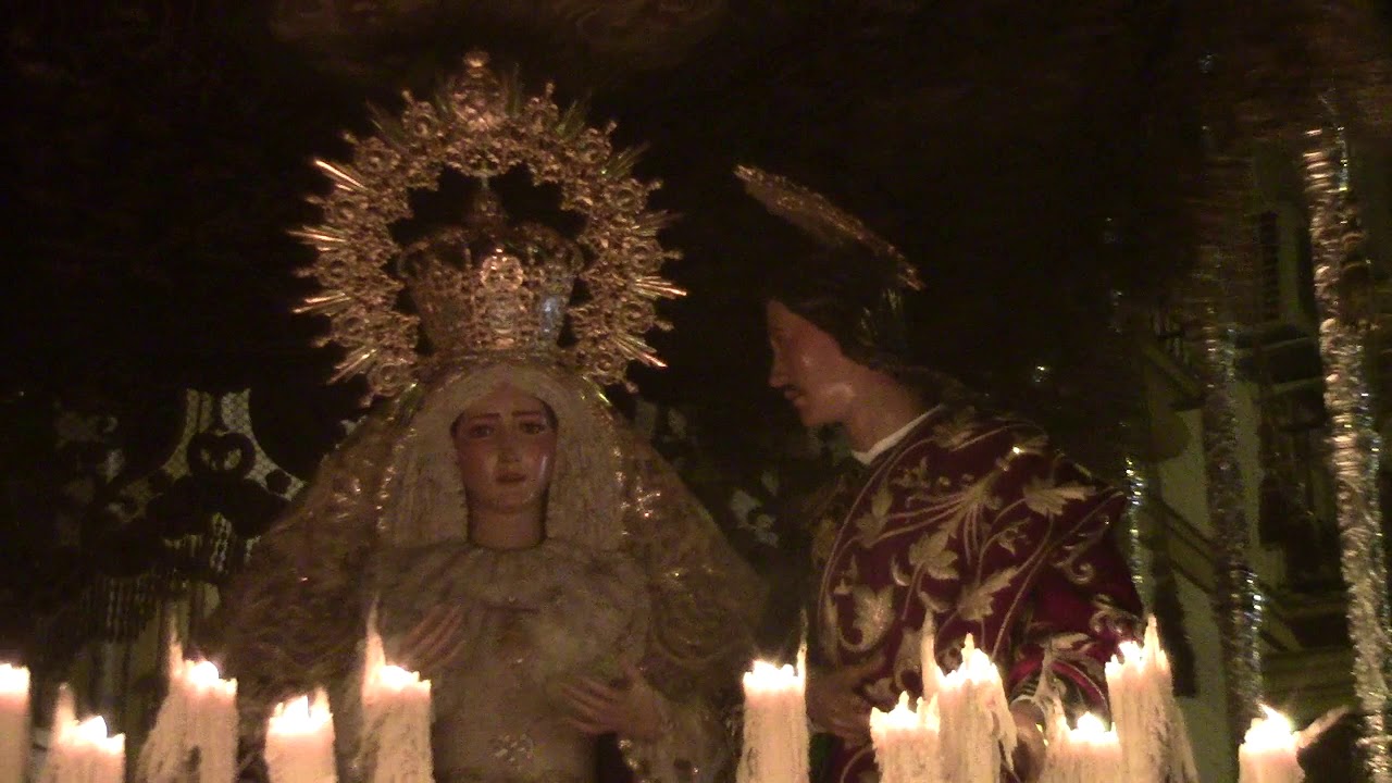Virgen Dulce Nombre Bofetá 2019 Esquina Trajano con Conde de Barajas Madrugá Abel Moreno