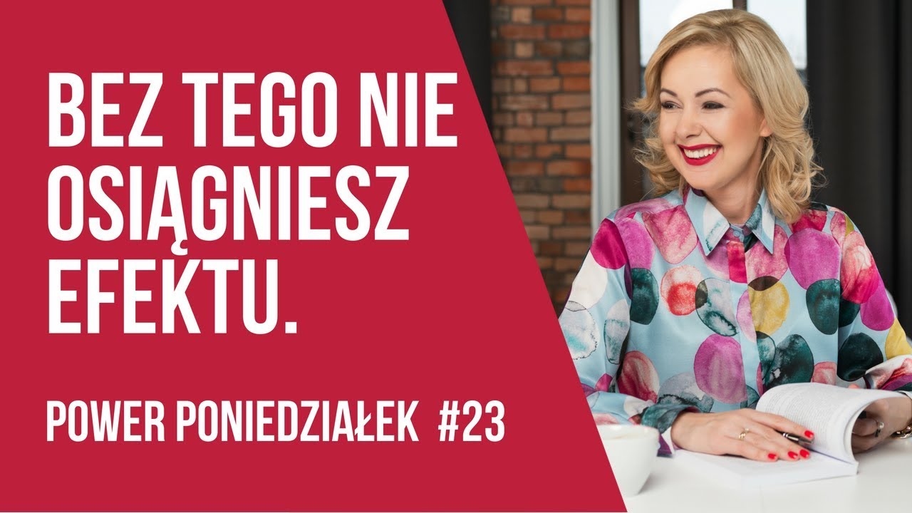 Jak się zmotywować? - POWER PONIEDZIAŁEK #23