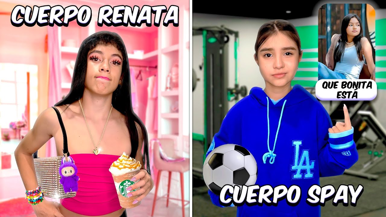 CAMBIO DE CUERPO CON SPAY😰 *Nos peleamos* 💔 Renata Puente