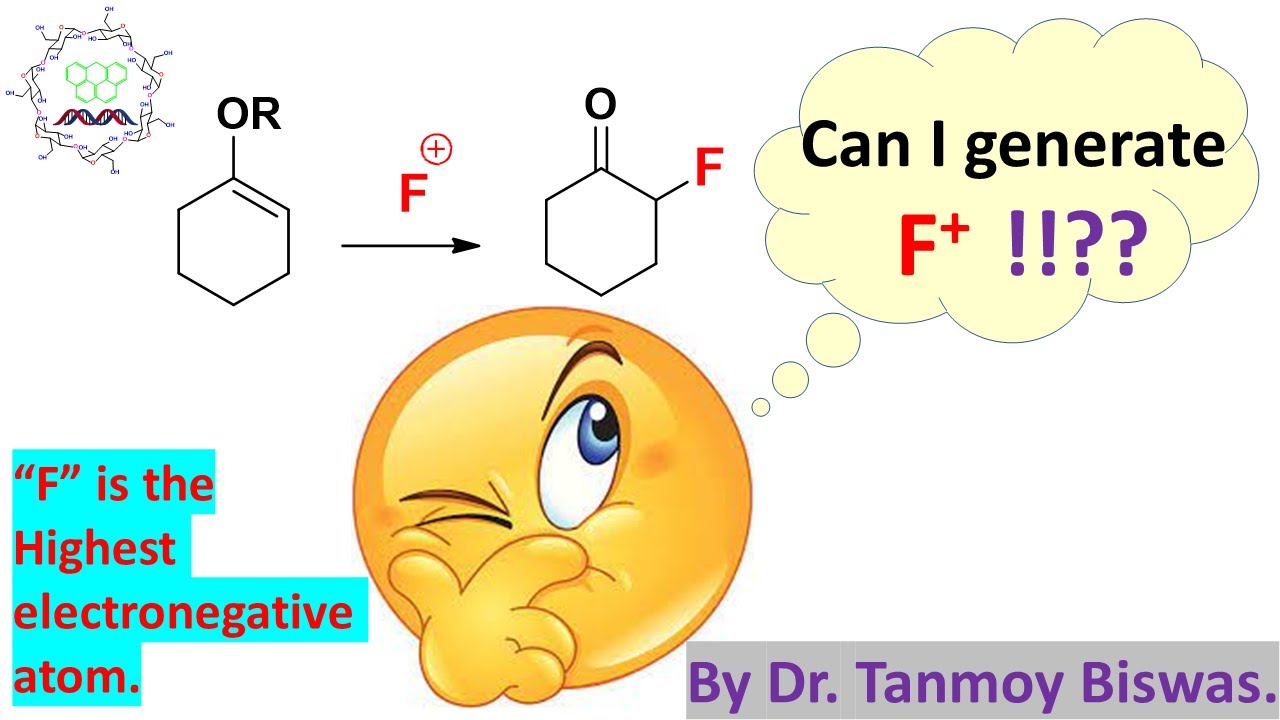 Electrophilic Fluorination using 3 different reagents by Dr. Tanmoy Biswas.
