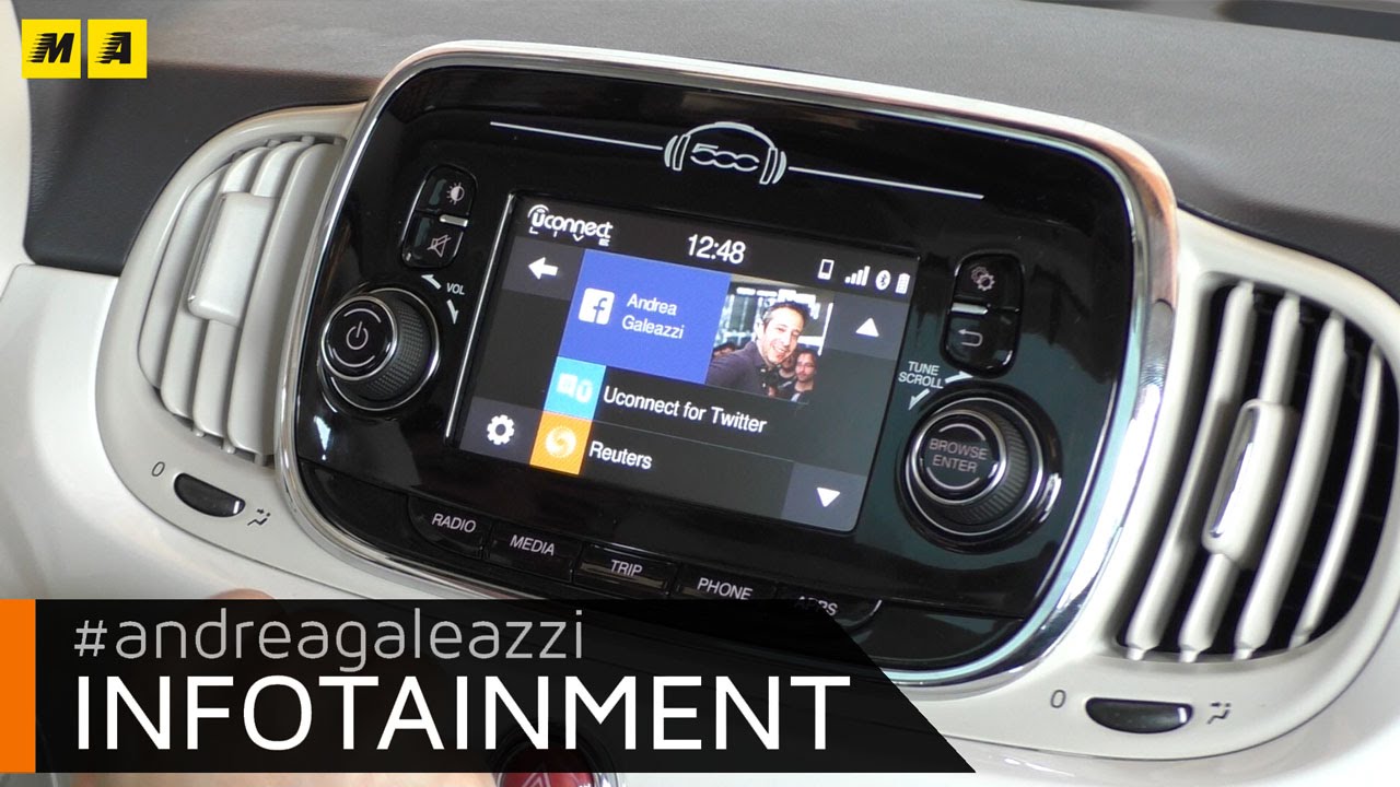 Uconnect Live | prova infotainment Fiat TIPO e 500